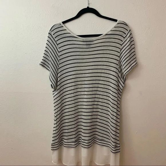 Lane Bryant stripped top - Picture 2 of 7